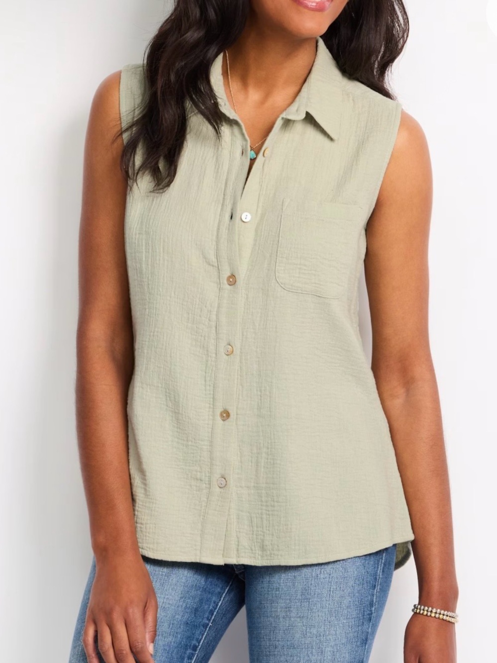 MARKET & SPRUCE
Hildy Gauze Button